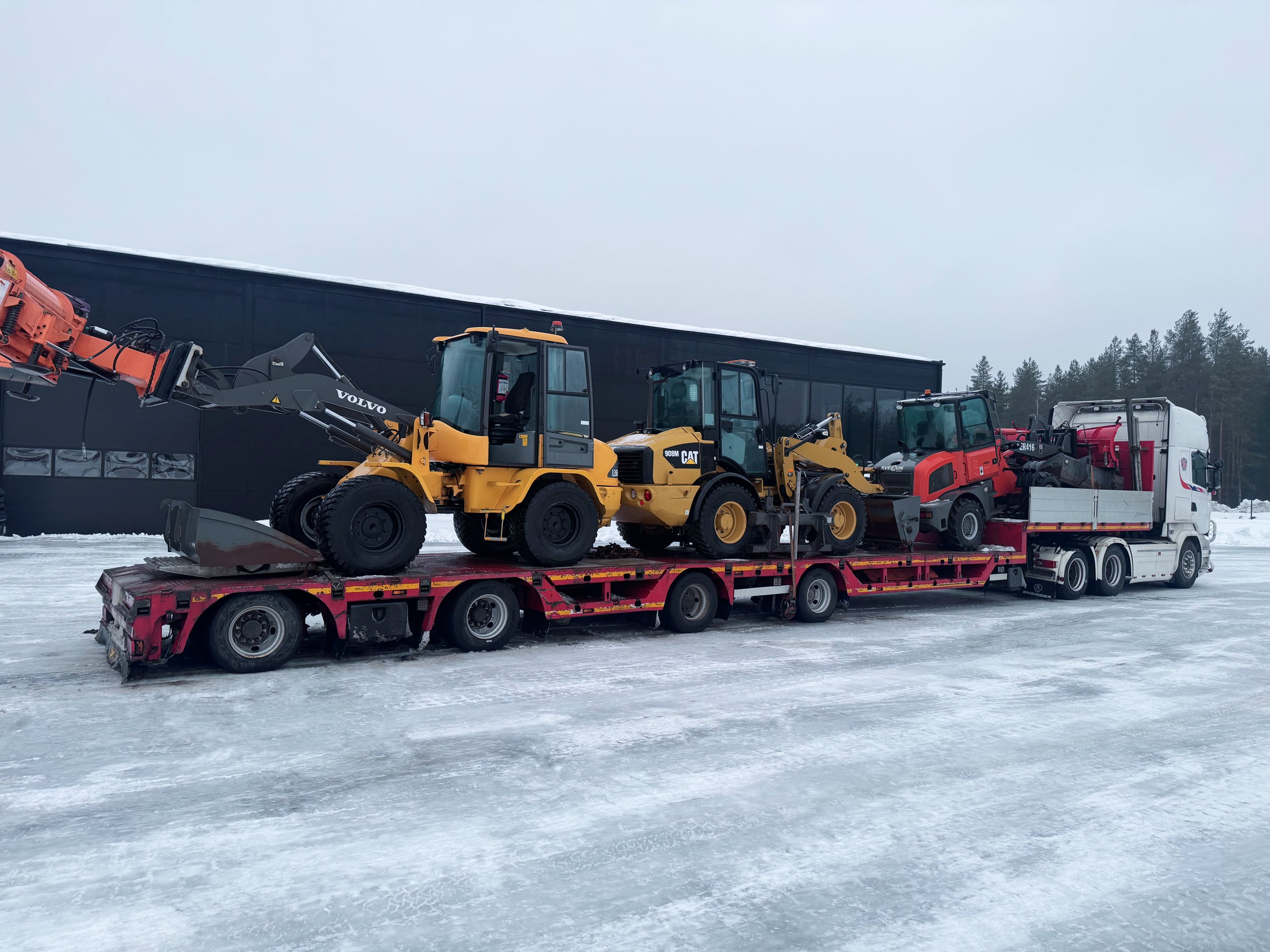 Transport och leverans maskiner