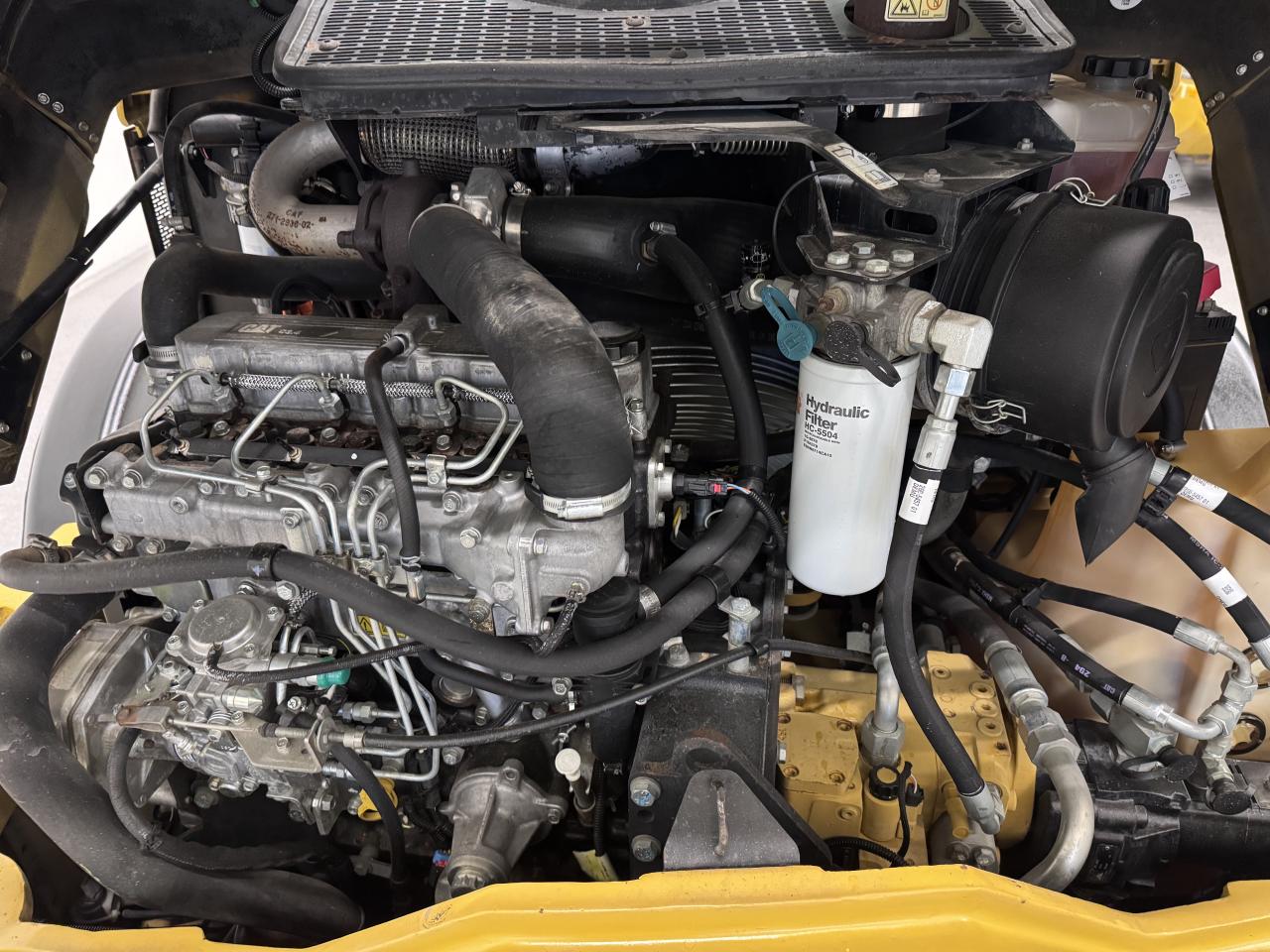 Bild på Cat 906H. Snabbgående