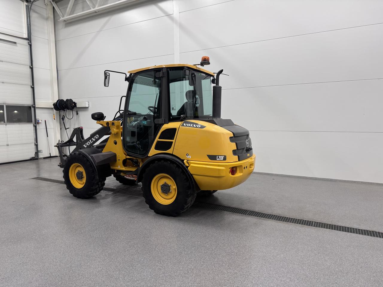 Bild på Volvo L20F med redskap