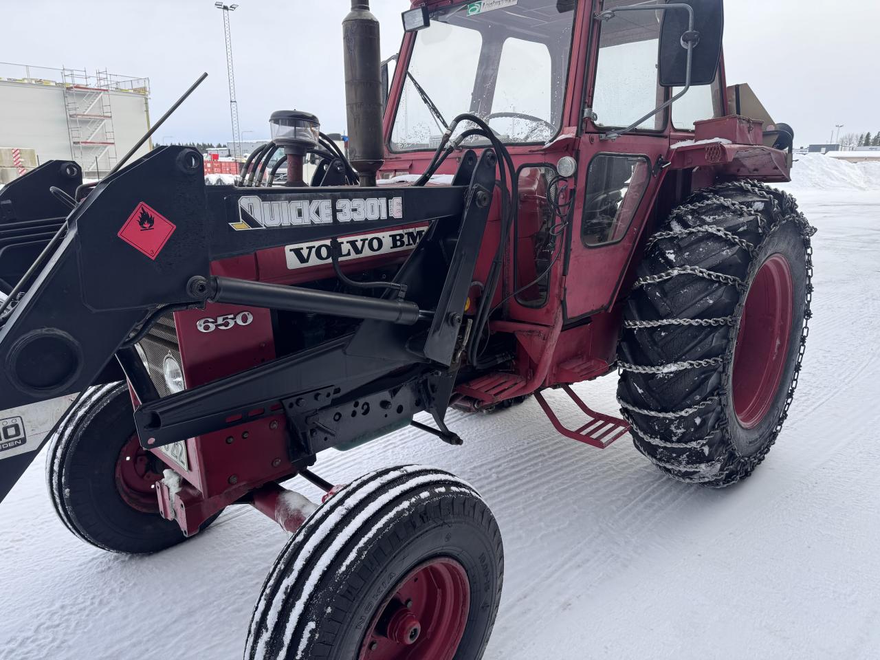 Bild på Volvo BM 650 med lastare