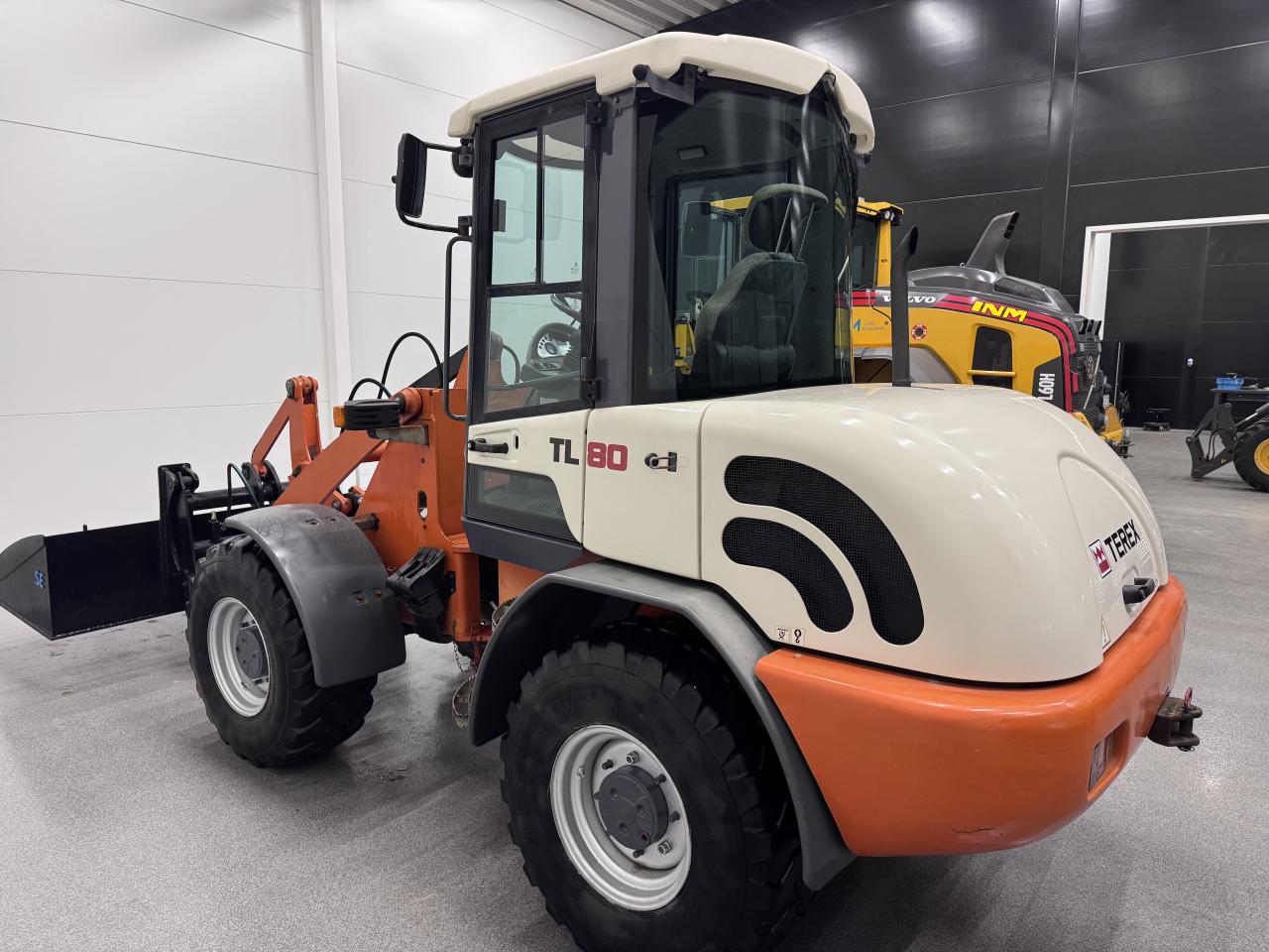 Bild på Terex TL80 med ny planerskopa